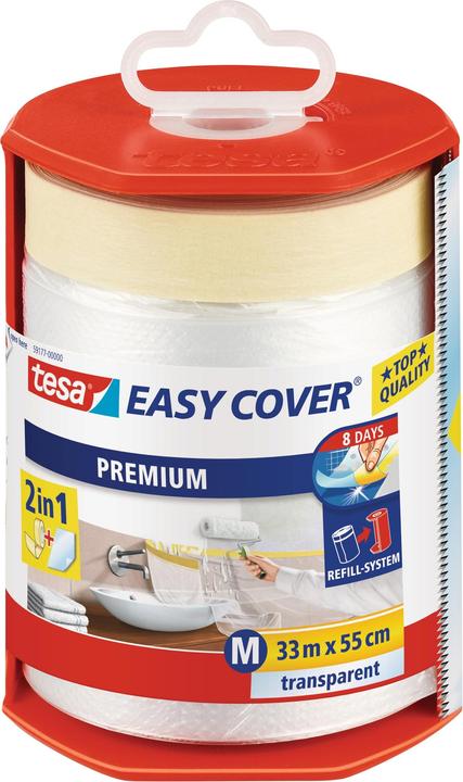 Produktbild tesa EASY COVER Perfect+ Malerfolie inkl. Spender (550 mm)