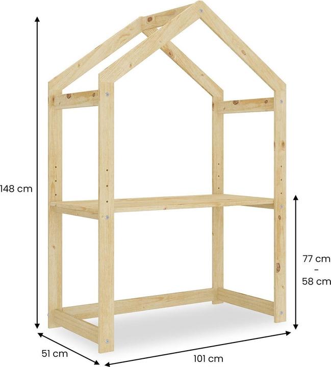 Actual product image IDIMEX Lia (101 x 51 x 149 cm)
