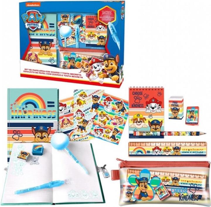 Actual product image Paw Patrol Writing set 7pcs.