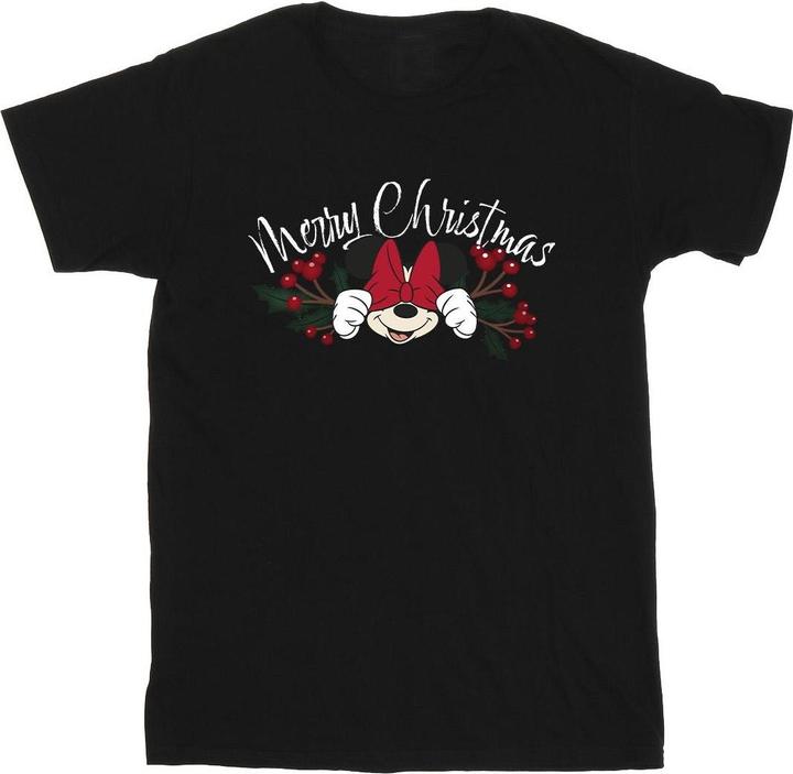 Disney Minnie Mouse Christmas Holly TShirt (5XL)
