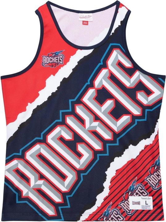 Mitchell & Ness M&N JUMBOTRON Basketball Jersey Tank Houston Rockets - L (L)