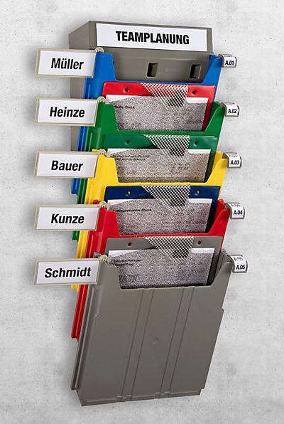 Immagine prodotto Eichner Classificatore da parete BIG, per formato UNI A4, altezza di riempimento 34 mm (A4)