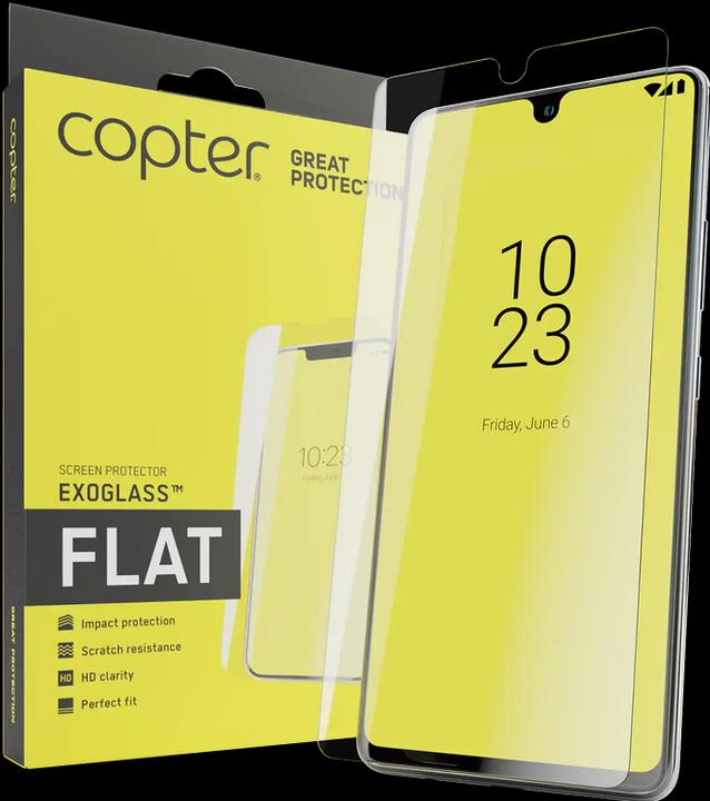 Actual product image Copter Exoglass Screen Protector for Samsung Galaxy S21 FE 5G (Samsung Galaxy S21 FE 5G)