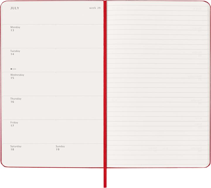 Immagine prodotto Moleskine Agenda business Weekly (13 x 21 cm, Inglese)