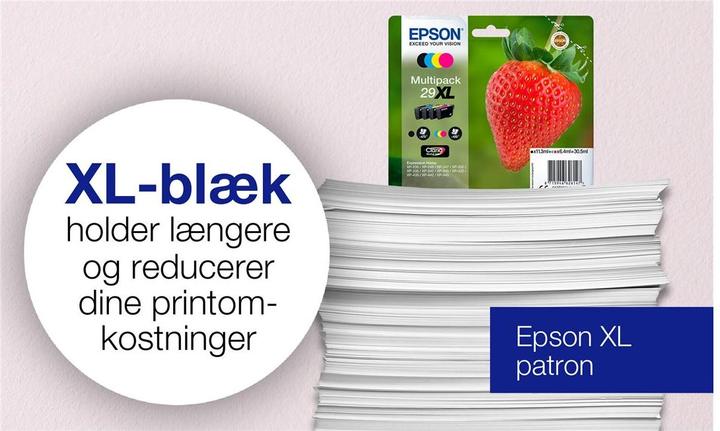 Actual product image Epson 29XL Claria Home (M, FC, C, Y)
