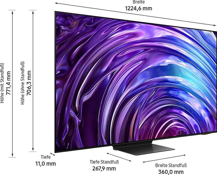 Image du produit Samsung GQ55S95DAT (55", S95D, OLED, 4K, 2024)