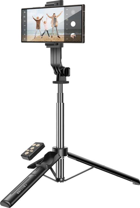 Actual product image Forever Bluetooth selfie stick tripod SST-100 black