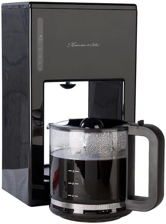 Produktbild Rosenstein & Söhne Moderne Design-Kaffeemaschine