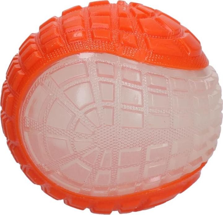Dog Comets Glow in the Dark Moon Orange L (Ballspielzeug Hund)