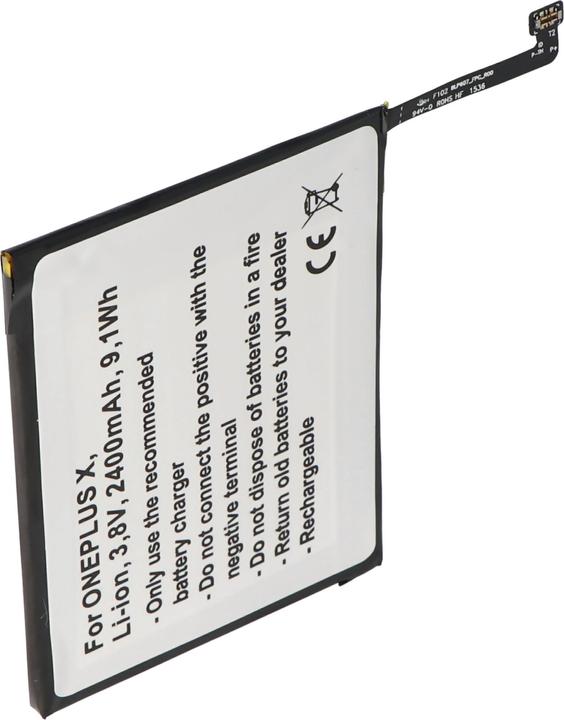 Image du produit AccuCell Akku ONEPLUS X Akku E1000, X OPPO A30, A30 Dual SIM TD-LTE, BLP607