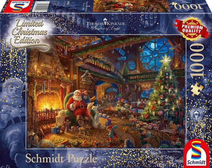Actual product image Schmidt Spiele Santa Claus and his elves (1000 pieces)