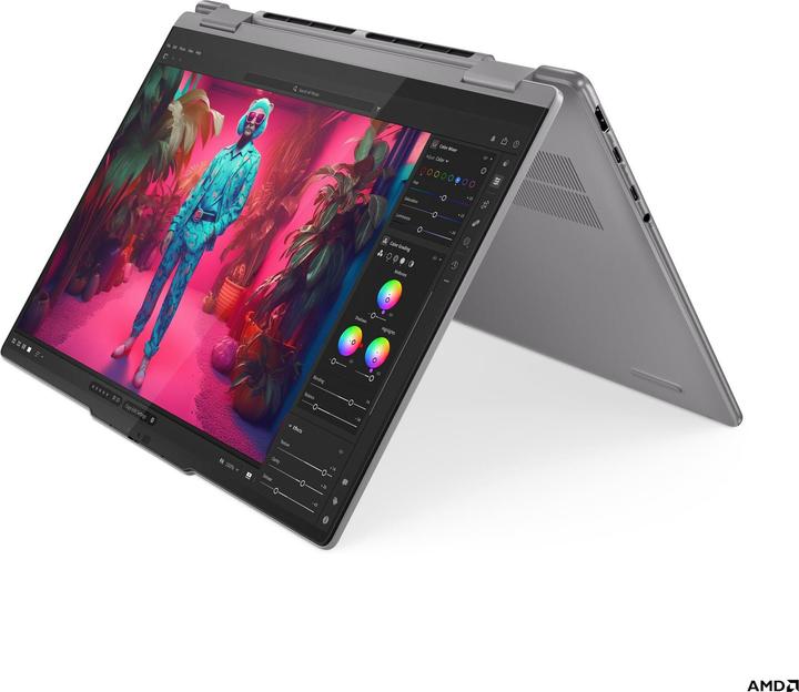 Actual product image Lenovo Yoga 7 (14", AMD Ryzen 5 8640HS, 16 GB, 512 GB, DE)
