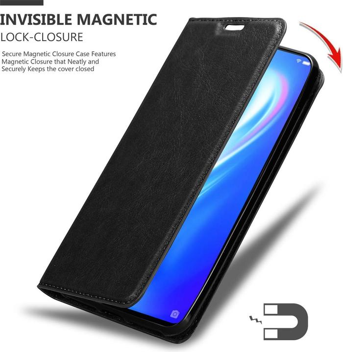 Produktbild Cadorabo Book Invisible Magnet Cover (Vivo S1)