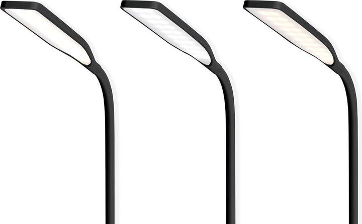 Produktbild Nedis LED-Lampe mit Wireless-Ladegerät | DimmSchalter | LED / Qi | 10 W | mit Dimmung | Kaltweiss / (350 lm)