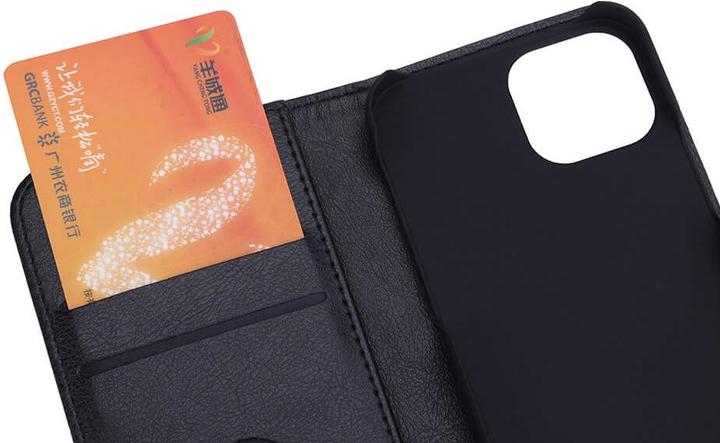 Productafbeelding Radicover Stralingsbeschermde Mobilewallet iPhone - iPhone 13 Mini Flipcover Zwart (Apple iPhone 13 mini)