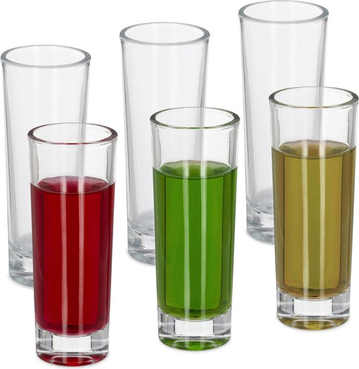 Actual product image Relaxdays 6x shot glass (0.60 dl, 1 x, Shot glass)