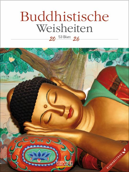 Produktbild Buddhistische Weisheiten 2026 (Deutsch)