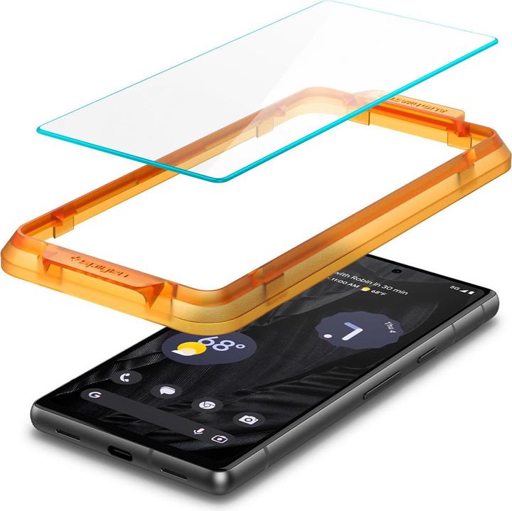 Produktbild Spigen ALM Glas.Tr Google Pixel 7A 2szt. szkło hartowane AGL05968 (1 Stück, Google Pixel 7a)