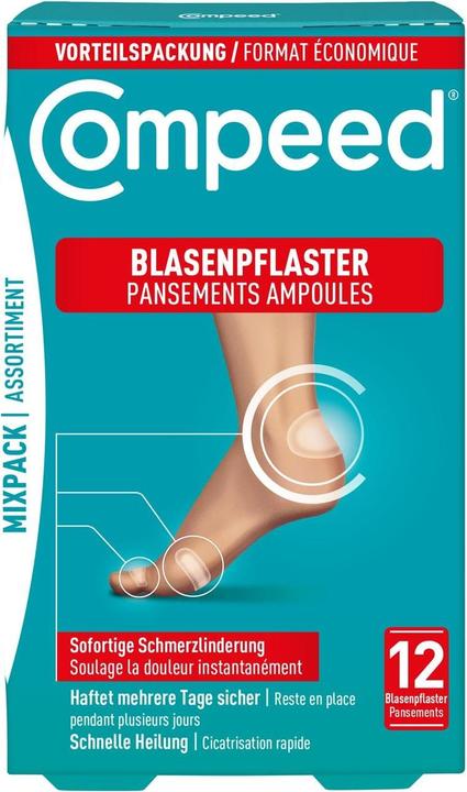Produktbild Compeed Blasenpflaster Mixpack 12 Stück (12 x)