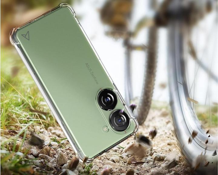 Productafbeelding Screenguard Asus Zenfone 10 Hoesje Kristal Zachte Airbag Bumper (Asus Zenfone 10)