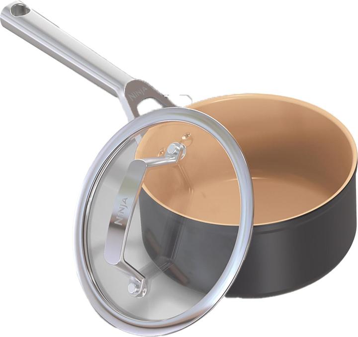 Actual product image Ninja CW93000EN Premium ceramic pot set (24 cm, Pan set + pot set, Aluminium)