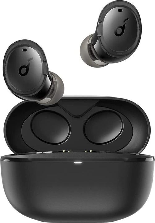 Produktbild soundcore eufy Dot 3i Black (ANC, 9 h, Kabellos)