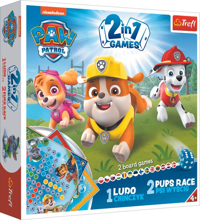 Produktbild Trefl Board game 2 in 1 Paw patrol BALT FIN (Litauisch, Polnisch)