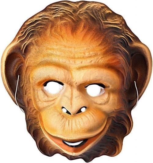 Produktbild Fortura Maske Affe Kindergrösse (One Size)