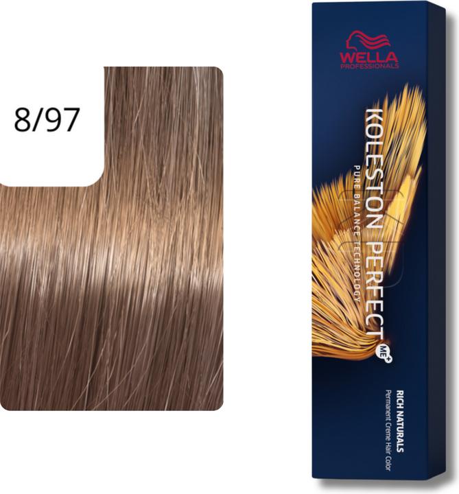 Image du produit Wella Koleston Rich Naturals (8/97 blond clair cendré-brun)