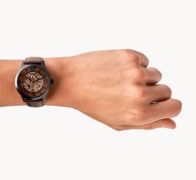 Productafbeelding Fossil Stadsgenoot (Skeletklok, Analoog horloge, 44 mm)