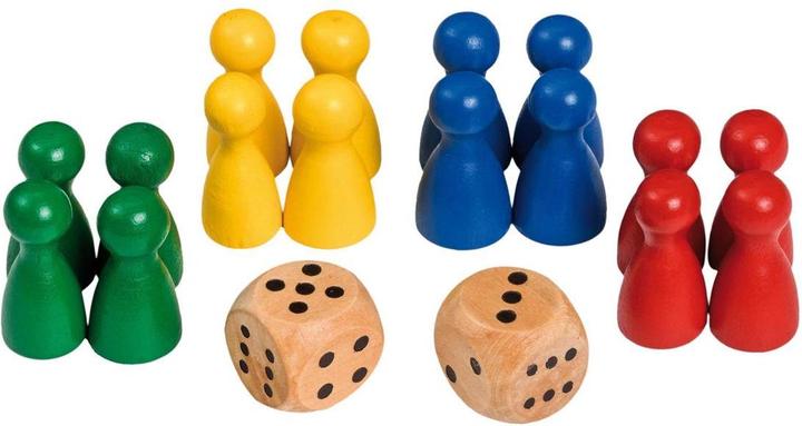 Philos Spielkegel mit Würfeln