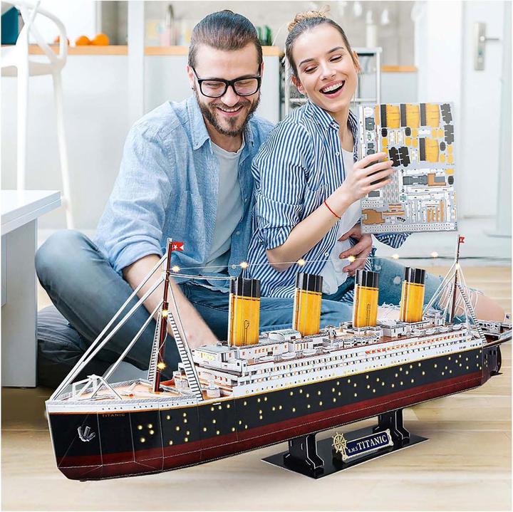 Image du produit Cubicfun Titanic LED (266 pièces)