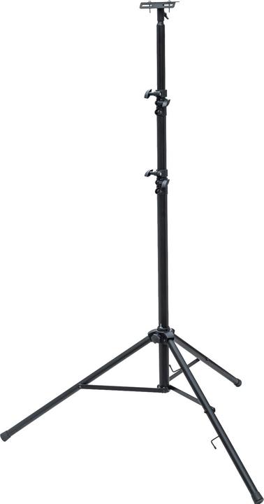 Telescopic tripod ST 302 for construction spotlights, height-adjustable up to 3m