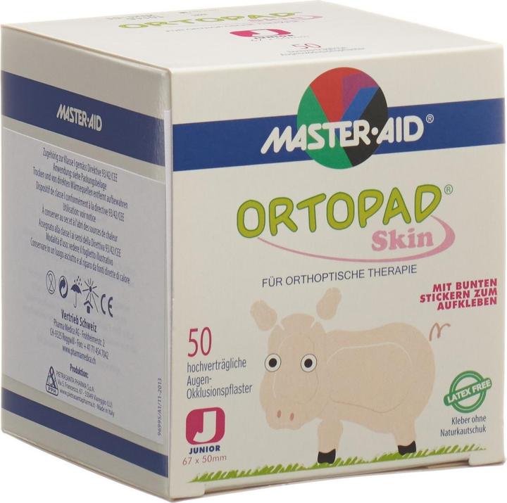 Master Aid Occlusionspflaster Junior Skin -2 Jahre (50 x)