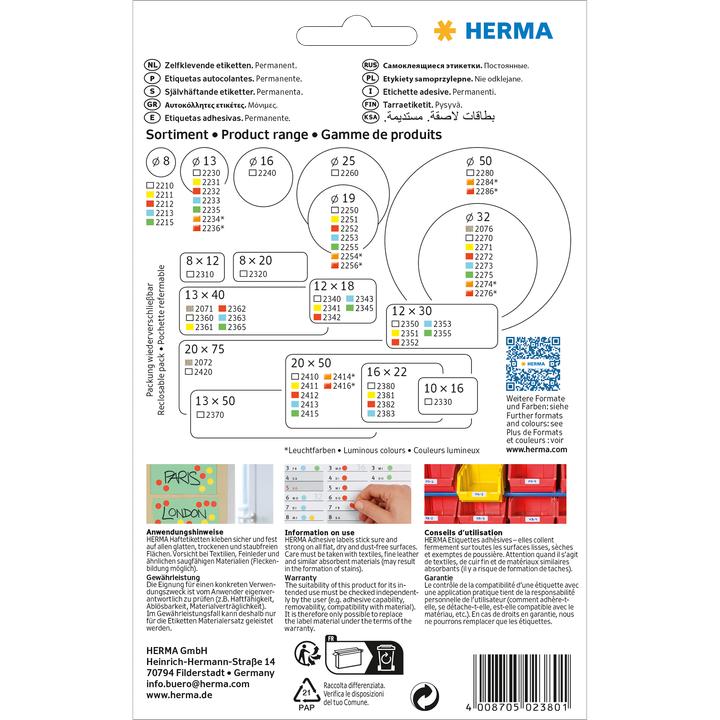Immagine prodotto HERMA Etichette multiuso