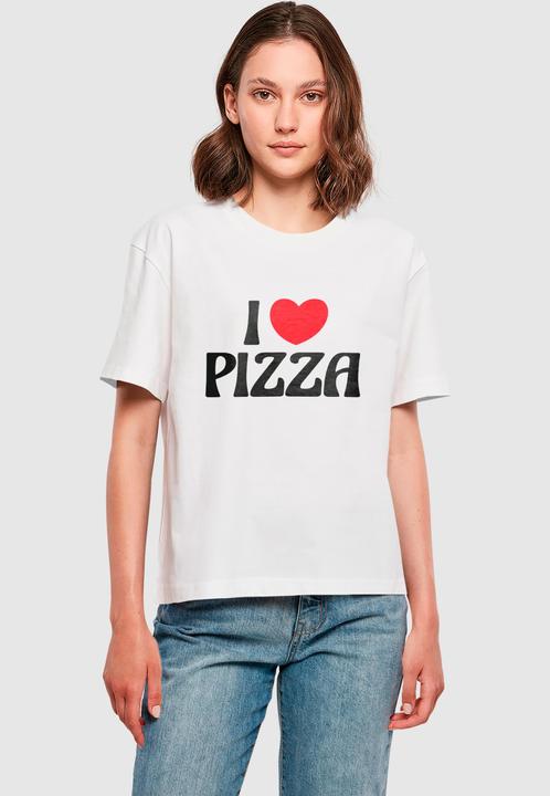 Actual product image Miss Tee Pizza Love Tee - 167045 (XL)