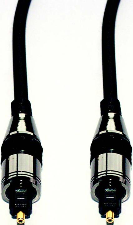 Actual product image E+P LLK 20/5 5m TOSLINK TOSLINK Black Fiber Optic Cable (5 m, TOSLINK)