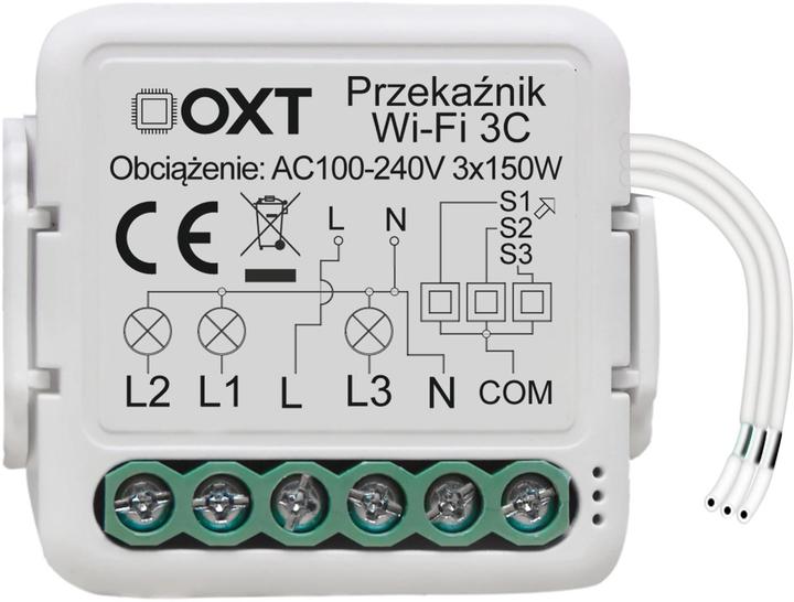 No Name OXT Modul Minirelais 3 Schaltkreise WiFi TUYA