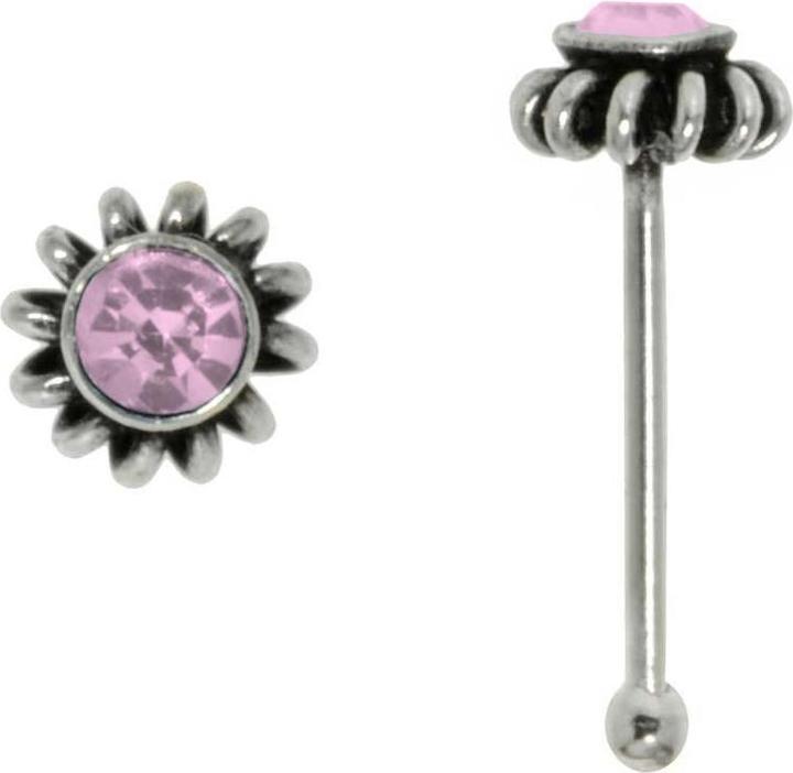 Bijouteria Nasenpiercing (Kristall, Silber 925)
