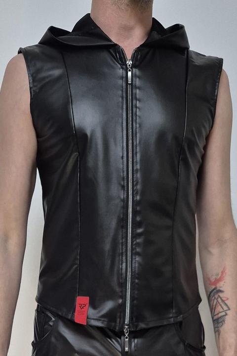 Produktbild Regnes Fetish Planet Herren-Weste in schwarz (M)