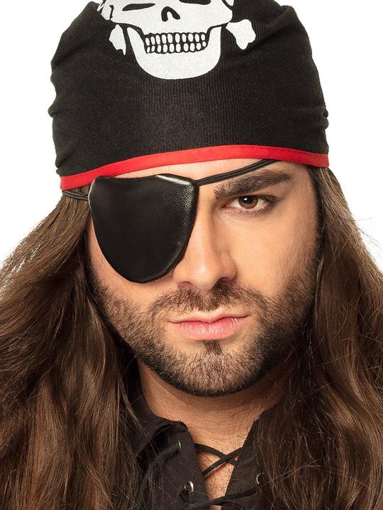 Immagine prodotto Boland Bandana pirata con benda sull'occhio