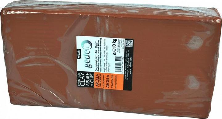 Produktbild Pebeo Gédéo Ton zum Brennen Rot 10 Kg (Rot)
