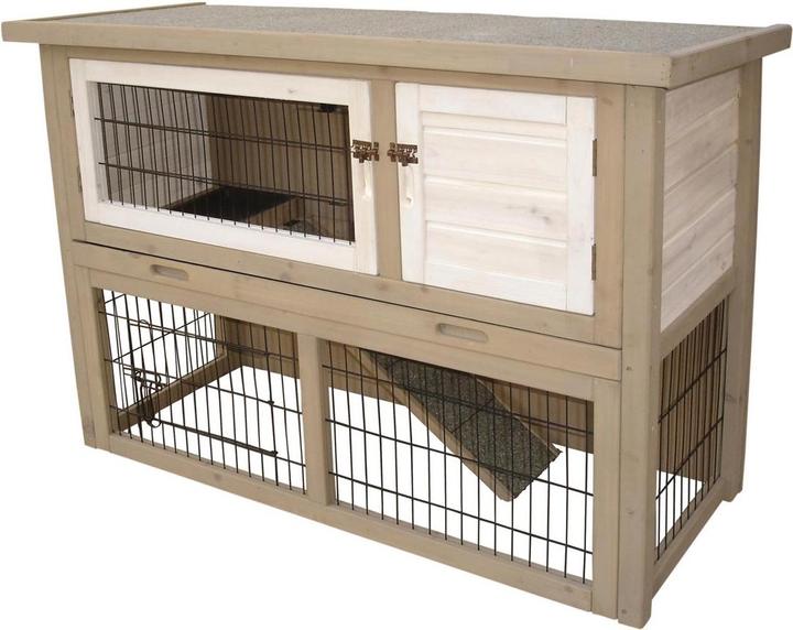 Actual product image EBI Duvo+ Woodland rabbit hutch Cotton Cottage