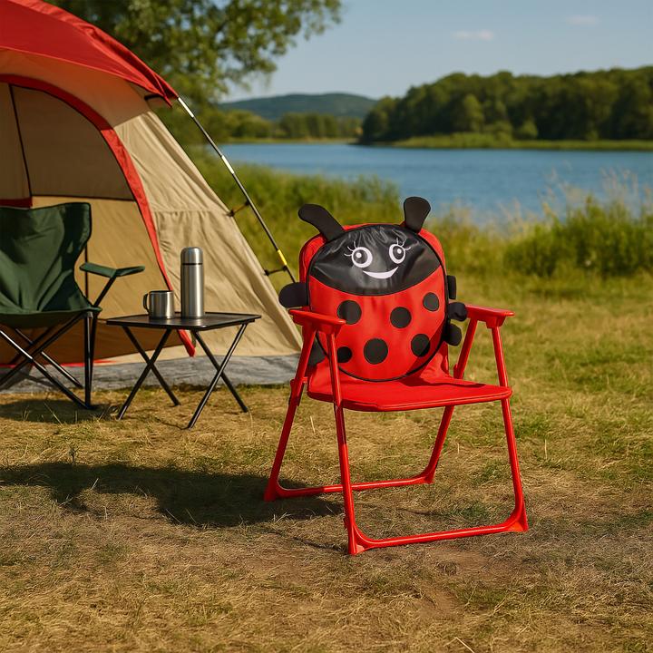 Immagine prodotto Relaxdays Kinder Klappstuhl mit Motiv (Seggiolone)