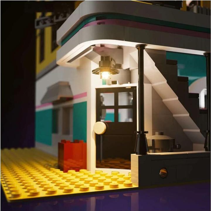 Produktbild Light my bricks LMB 2.0 LED Licht Set für LEGO® 10260 Amerikanisches Diner