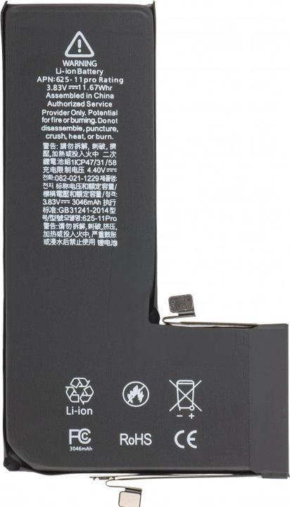 Image du produit Aftermarket Akku für iPhone 11 Pro, mit built in Flex für BMS (no spot welding needed)