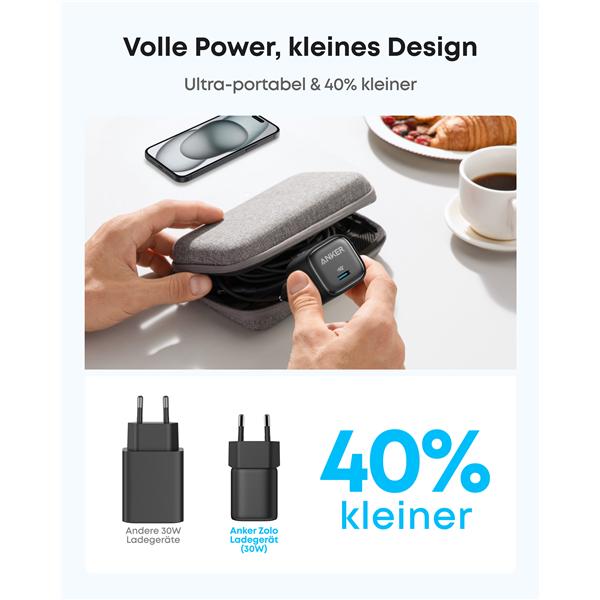 Productafbeelding Anker 30W USB-C charger 1x USB-C (30 W)