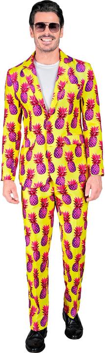 Produktbild Widmann Party Fashion Anzug mit Neon Ananas Muster Jackett & Hose (XXL)
