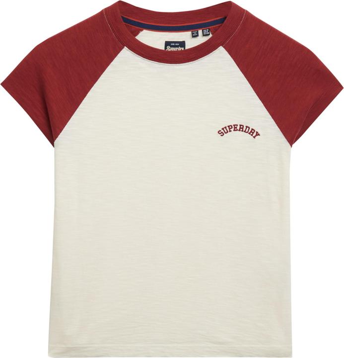 Image du produit Superdry T-shirt en coton bio à manches raglan et à logo Essential (12)