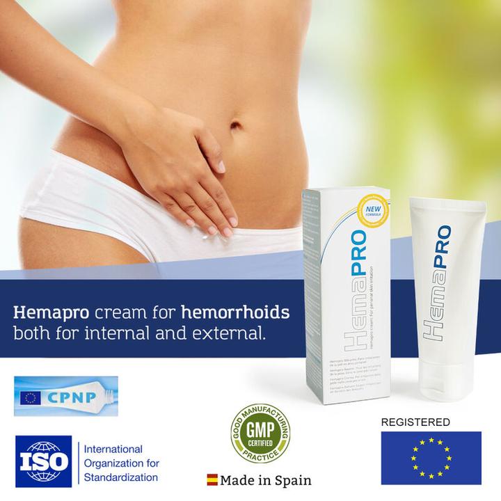 Actual product image 500 Cosmetics Hemapro Cream For The Treatment Of Hemorrhoids (Body cream, 100 ml)